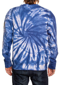 Load image into Gallery viewer, Edmonton Oilers Spiral Tie Dye Crewneck
