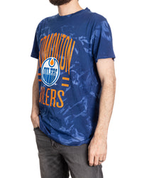 Load image into Gallery viewer, Edmonton Oilers Crystal Tie Dye T-Shirt
