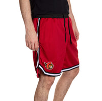 Load image into Gallery viewer, Ottawa Senators Men&#39;s 2 Tone Air Mesh Shorts Lined with Pockets
