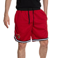 Load image into Gallery viewer, Ottawa Senators Men&#39;s 2 Tone Air Mesh Shorts Lined with Pockets
