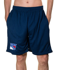 Load image into Gallery viewer, New York Rangers Air Mesh Shorts
