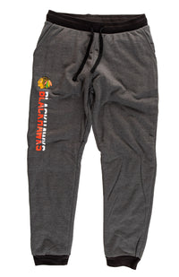 Load image into Gallery viewer, Chicago Blackhawks NHL Unisex Sherpa Lined Warm Sweatpants with Pockets
