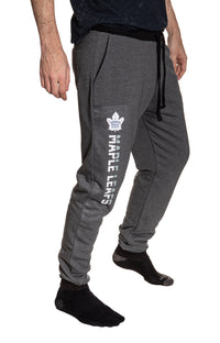 Load image into Gallery viewer, Toronto Maple Leafs NHL Unisex Sherpa Lined Warm Sweatpants with Pockets
