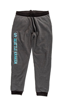 Load image into Gallery viewer, Seattle Kraken NHL Unisex Sherpa Lined Warm Sweatpants with Pockets
