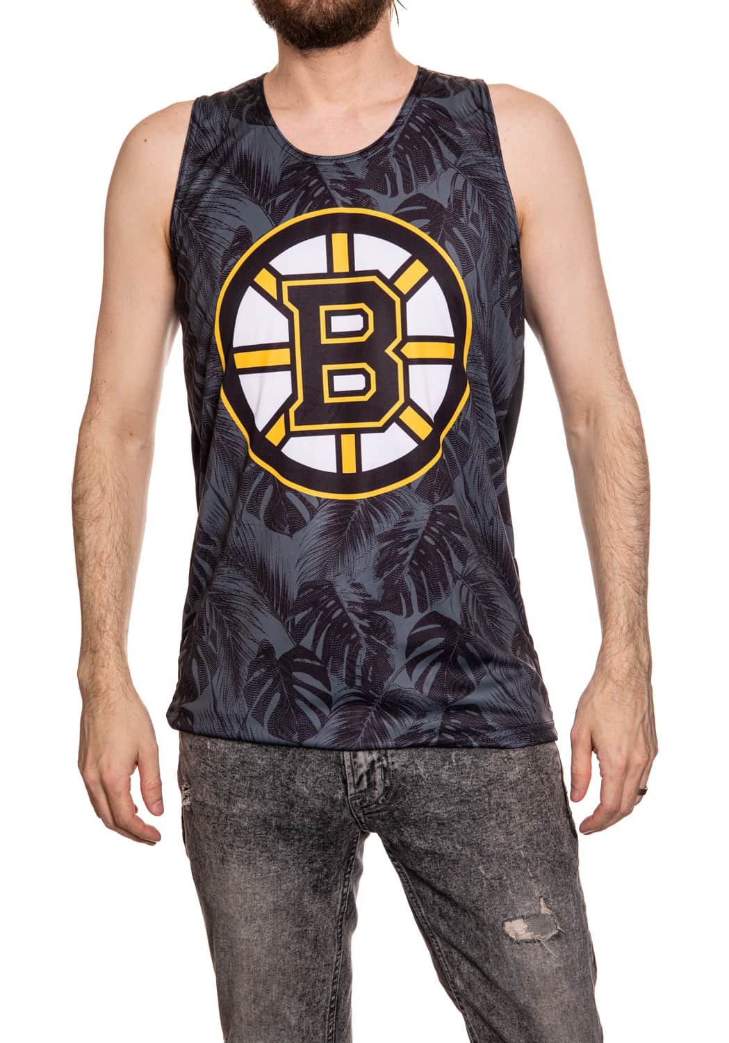 Boston Bruins "Palm" Tank Top