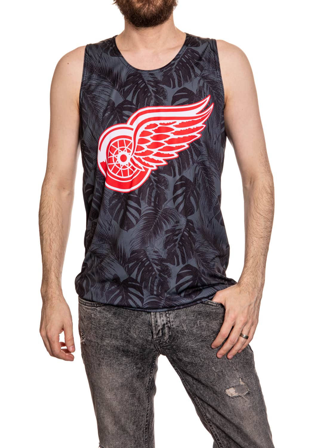 Detroit Red Wings "Palm" Tank Top