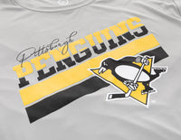 Load image into Gallery viewer, Pittsburgh Penguins Men&#39;s Short Sleeve &quot;Stripes&quot; Rash Guard Wicking T-Shirt
