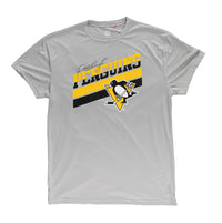Load image into Gallery viewer, Pittsburgh Penguins Men&#39;s Short Sleeve &quot;Stripes&quot; Rash Guard Wicking T-Shirt
