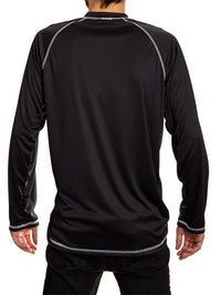 Load image into Gallery viewer, Carolina Hurricanes Mens Long Sleeve Performance Active Wear Rash Guard Shirt
