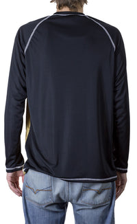 Load image into Gallery viewer, Vegas Golden Knights Long Sleeve Performance Active Wear Rash Guard Shirt
