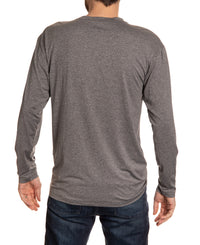 Load image into Gallery viewer, Seattle Kraken Long Sleeve Blackout Shirt Back View

