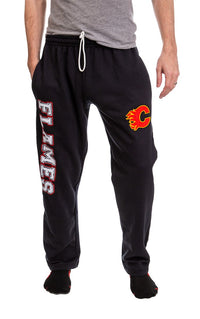 Load image into Gallery viewer, Calgary Flames Officially NHL Licensed Track Pants
