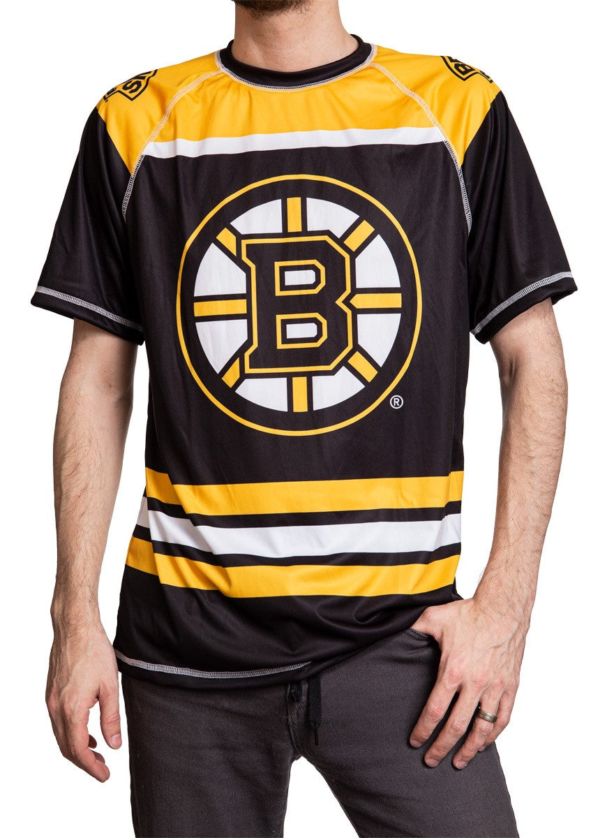 Boston Bruins Short Sleeve Game Day Rashguard