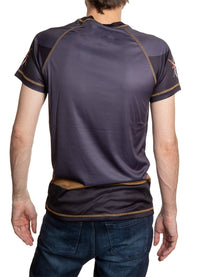 Load image into Gallery viewer, Vegas Golden Knights Short Sleeve Game Day Rashguard
