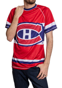 Load image into Gallery viewer, Montreal Canadiens Short Sleeve Game Day Rashguard
