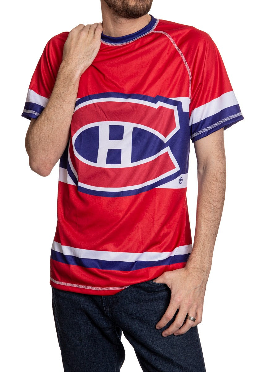 Montreal Canadiens Short Sleeve Game Day Rashguard