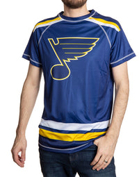Load image into Gallery viewer, St. Louis Blues Short Sleeve Game Day Rashguard
