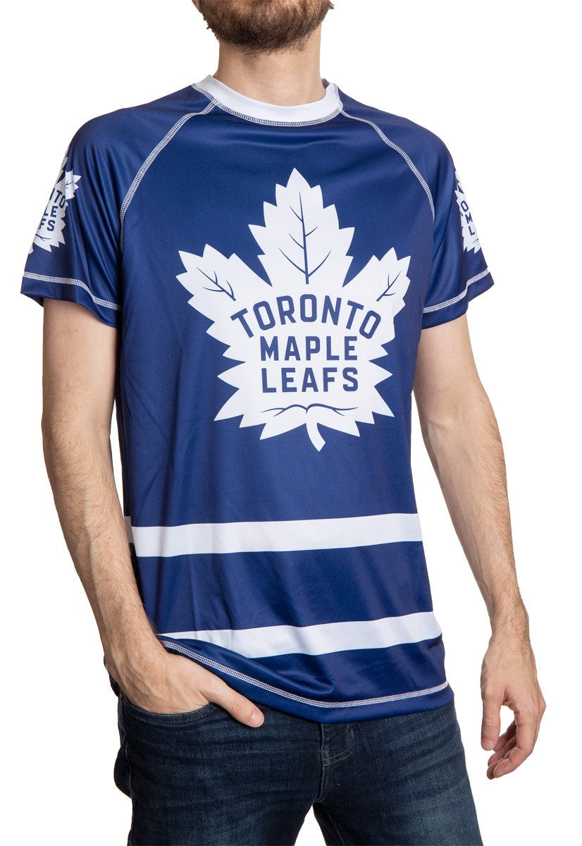 Toronto Maple Leafs Short Sleeve Game Day Rashguard