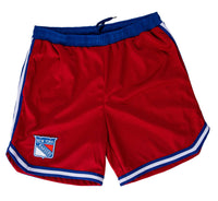 Load image into Gallery viewer, New York Rangers Men&#39;s 2 Tone Air Mesh Shorts Lined with Pockets
