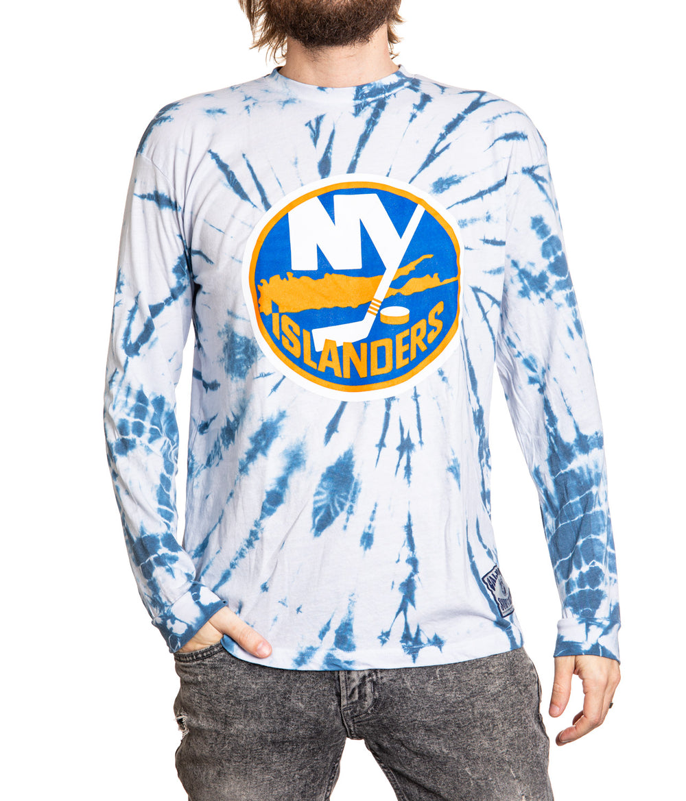 New York Islanders Distressed Lines T-shirt - Trends Bedding