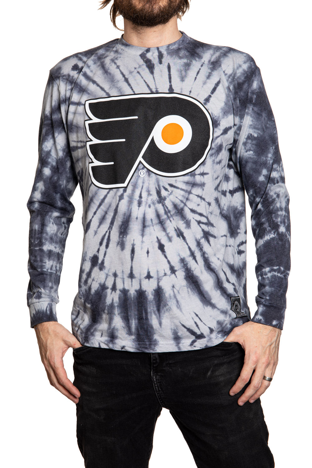 Philadelphia Flyers Spiral Tie Dye Longsleeve Shirt