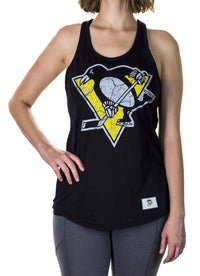 Load image into Gallery viewer, Pittsburgh Penguins Women&#39;s Flowy Tank
