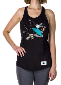 Load image into Gallery viewer, San Jose Sharks Women&#39;s Flowy Tank
