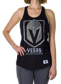 Load image into Gallery viewer, Vegas Golden Knights Women&#39;s Flowy Tank

