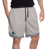 Load image into Gallery viewer, San Jose Sharks Men&#39;s 2 Tone Air Mesh Shorts Lined with Pockets
