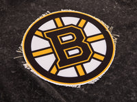 Load image into Gallery viewer, Boston Bruins Frayed Logo Close Up
