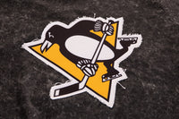 Load image into Gallery viewer, Pittsburgh Penguins Frayed Logo Close Up
