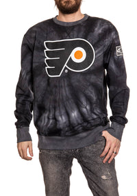 Load image into Gallery viewer, Philadelphia Flyers Spiral Tie Dye Crewneck
