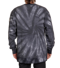 Load image into Gallery viewer, Chicago Blackhawks Spiral Tie Dye Crewneck
