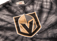 Load image into Gallery viewer, Vegas Golden Knights Spiral Tie Dye Crewneck
