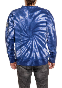Load image into Gallery viewer, New York Islanders Spiral Tie Dye Crewneck
