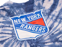Load image into Gallery viewer, New York Rangers Spiral Tie Dye Crewneck
