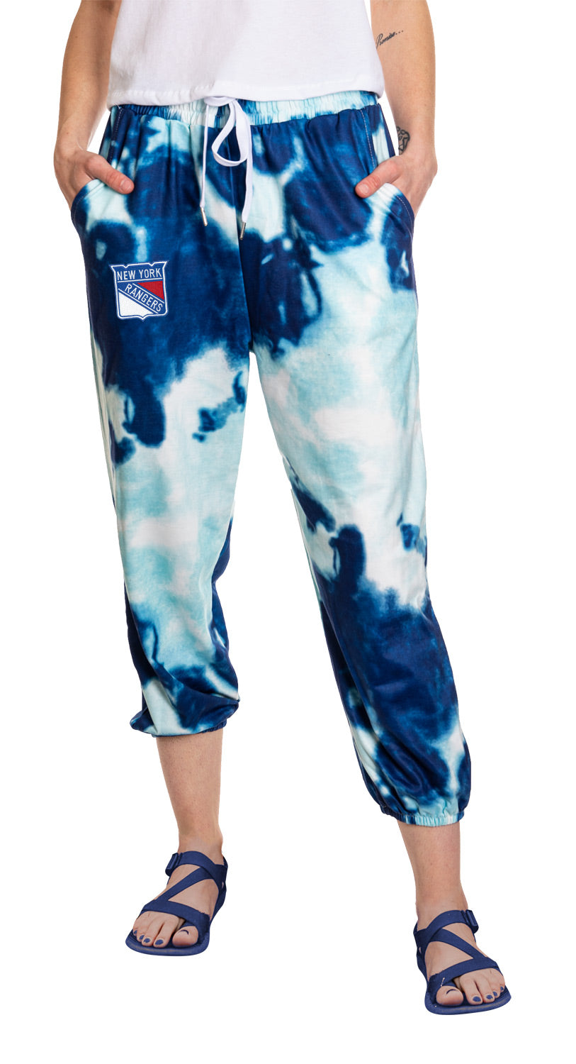 New York Rangers Women's Tie Dye Fashion Leisure Pants
