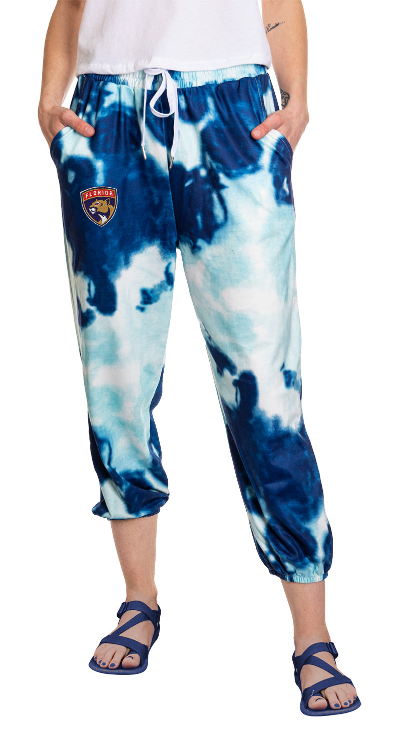 Florida Panthers Women's Tie Dye Fashion Leisure Pants