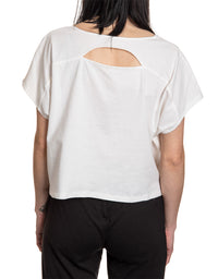 Load image into Gallery viewer, Seattle Kraken Ladies Tie Up Front Crop T-shirt
