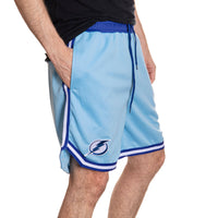 Load image into Gallery viewer, Tampa Bay Lightning Men&#39;s 2 Tone Air Mesh Shorts Lined with Pockets

