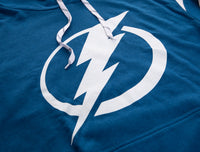 Load image into Gallery viewer, Tampa Bay Lightning Varsity Retro Style Hoodie
