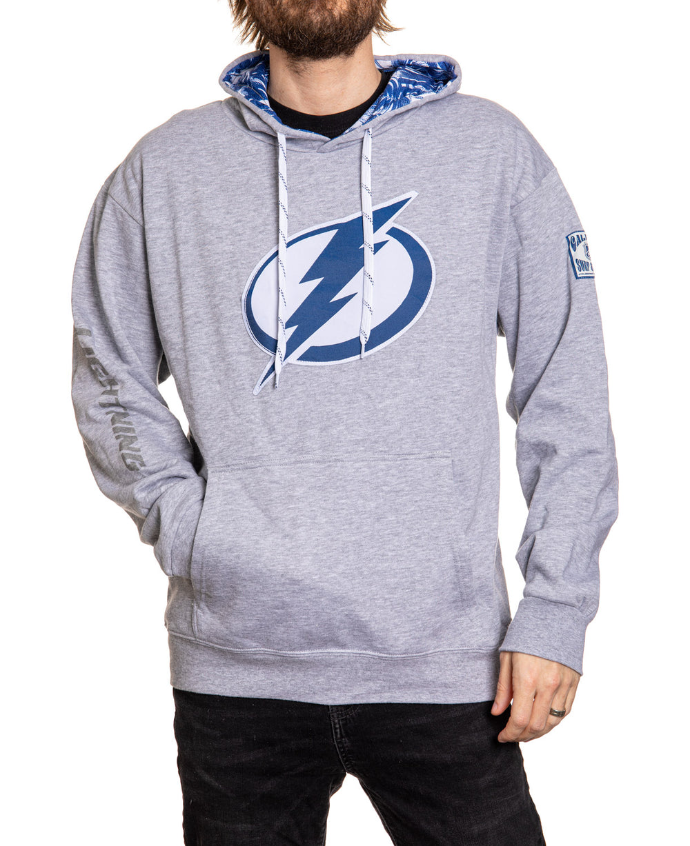 Tampa Bay Lightning Cropped Zip-up Sweatshirt 