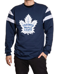 Load image into Gallery viewer, Toronto Maple Leafs Crewneck Sweater Front View
