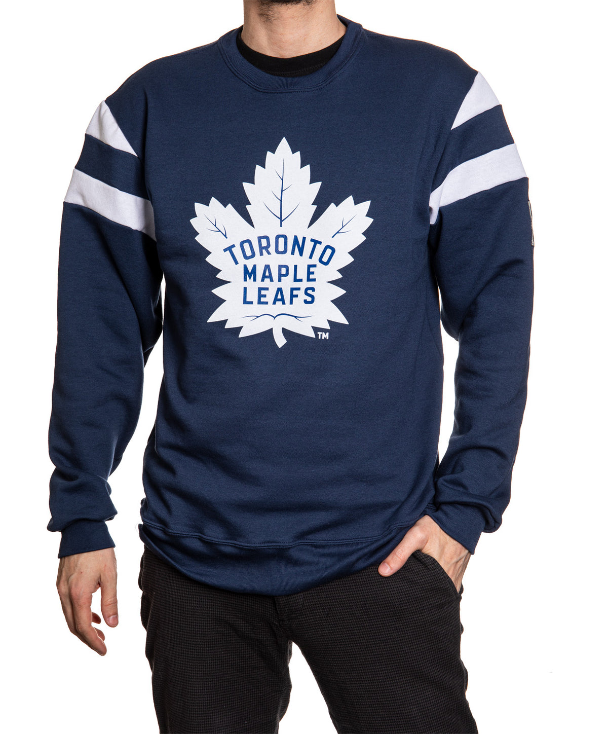 Toronto Maple Leafs Crewneck Sweater Front View
