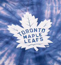 Load image into Gallery viewer, Toronto Maple Leafs Spiral Tie Dye Crewneck
