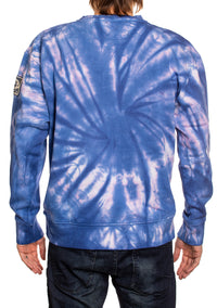 Load image into Gallery viewer, Toronto Maple Leafs Spiral Tie Dye Crewneck
