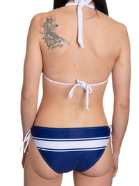 Load image into Gallery viewer, Toronto Maple Leafs Striped Halter Top Bikini
