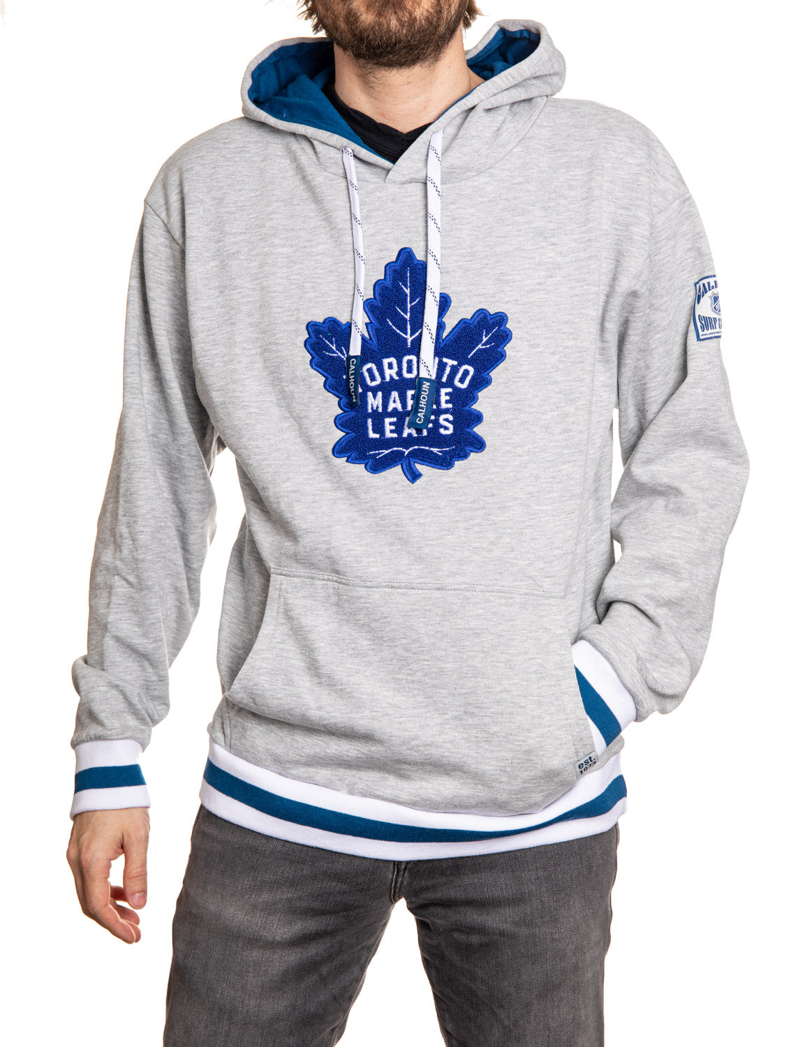 Toronto Maple Leafs "Muskoka Style" Premium Chenille Woven Logo Hoodie