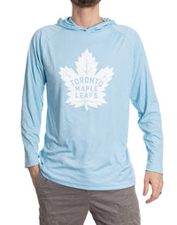 Load image into Gallery viewer, Toronto Maple Leafs Hooded Rashguard with UV Protection
