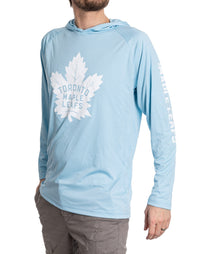 Load image into Gallery viewer, Toronto Maple Leafs Hooded Rashguard with UV Protection
